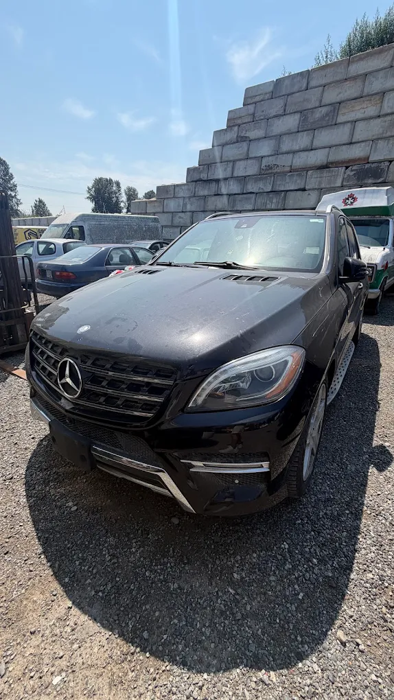 Scrap car removal yard on Olsen Rd in Surrey BC