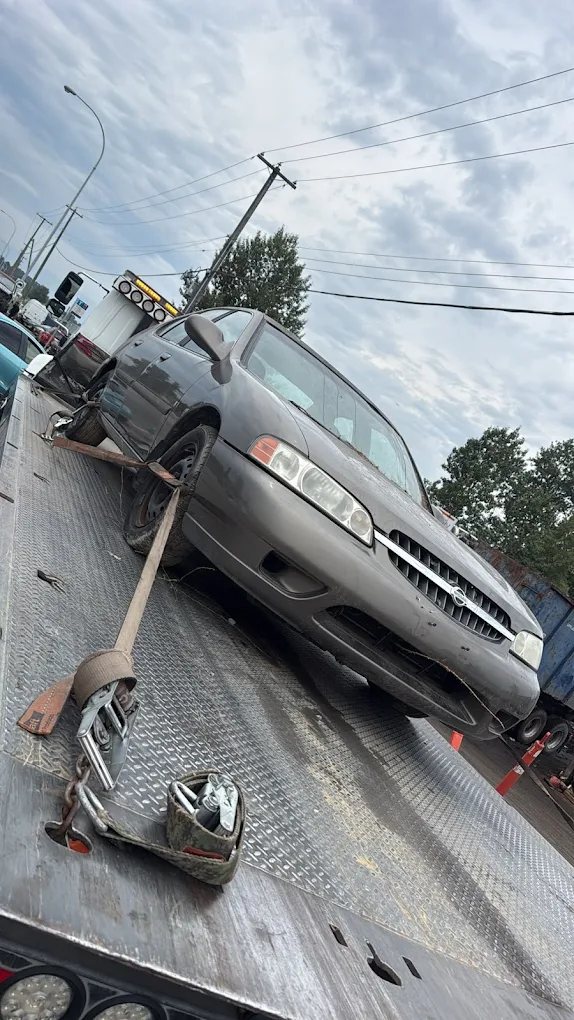Free scrap car removal and towing service in Surrey British Columbia